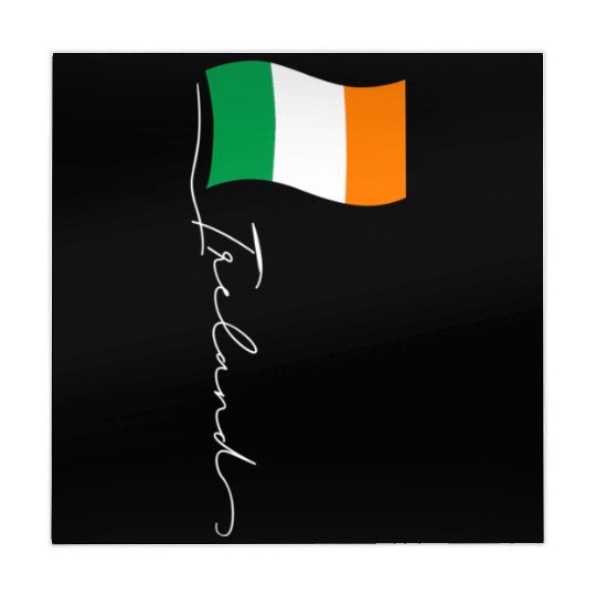 Ireland Signature Flag Pole Elegant Patriotic Mahjong Mats