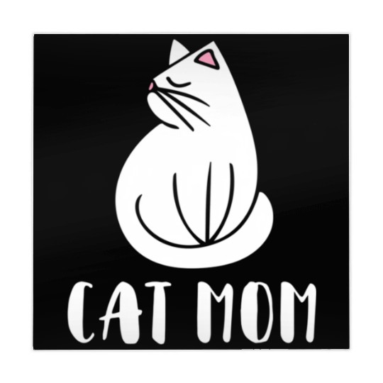 Cat Mom Kitty Cats Moms Crazy Cat Lady Mahjong Mats