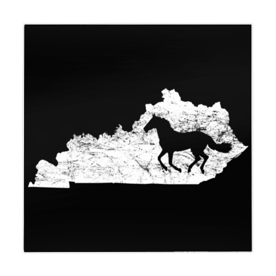 Kentucky Map Horse Kentucky Mahjong Mats