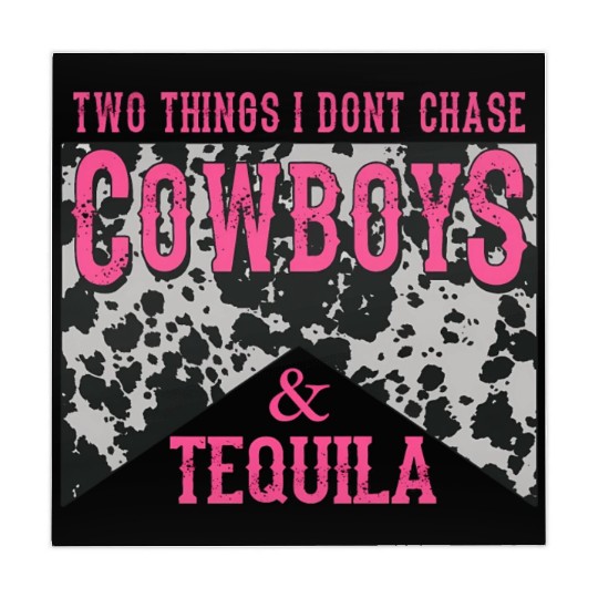 Things I Don'T Chase Cowboys Tequila Mahjong Mats