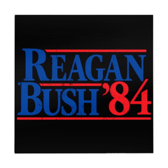 Reagan Bush '84 Republican Mahjong Mats