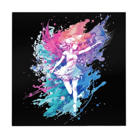 Watercolor Fantasy Fairy Grunge Pastel Goth Butter Mahjong Mats