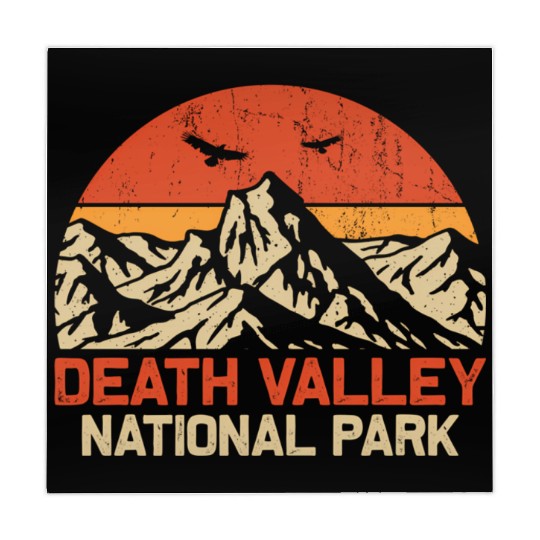 Travel Mountain Style Death Valley National Park Mahjong Mats