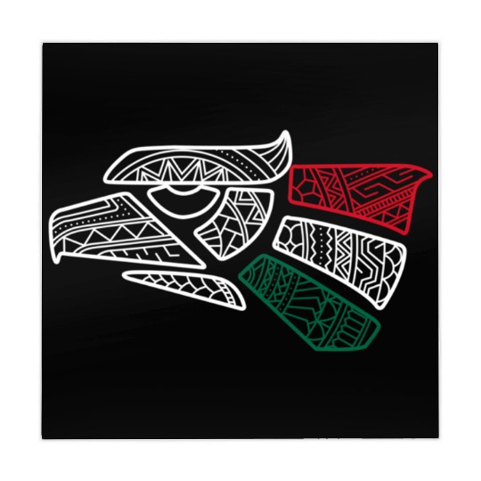 Meco Flag - Mecan Eagle Aztec Style - Hecho Mahjong Mats