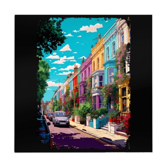 London Skyline Mahjong Mats