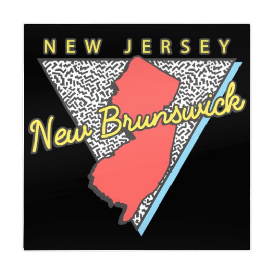 New Brunswick New Jersey Triangle Nj City Mahjong Mats