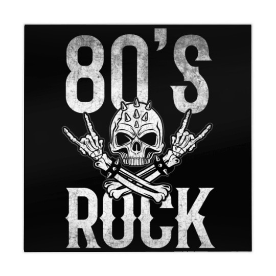 80S Rock And Roll Distressed Music Guitar Band Mahjong Mats