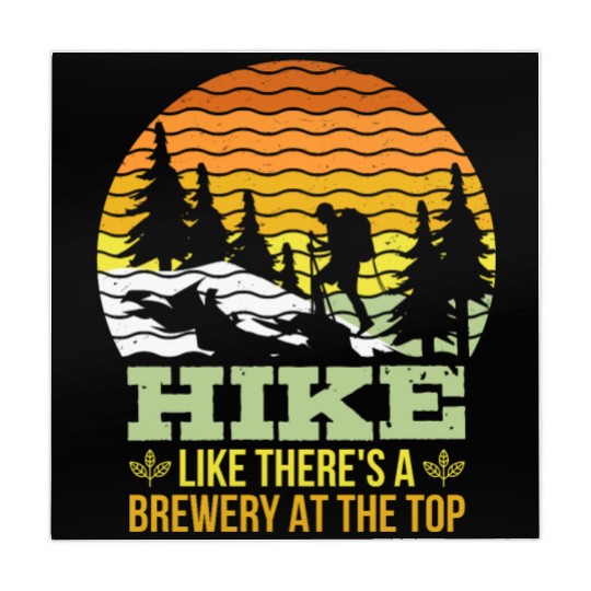 Hiker funny Beer lover Hiking Mountaineering Mahjong Mats