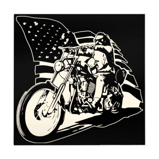 Burn My Flag I’ll Piss On Your Ashes Biker © Mahjong Mats