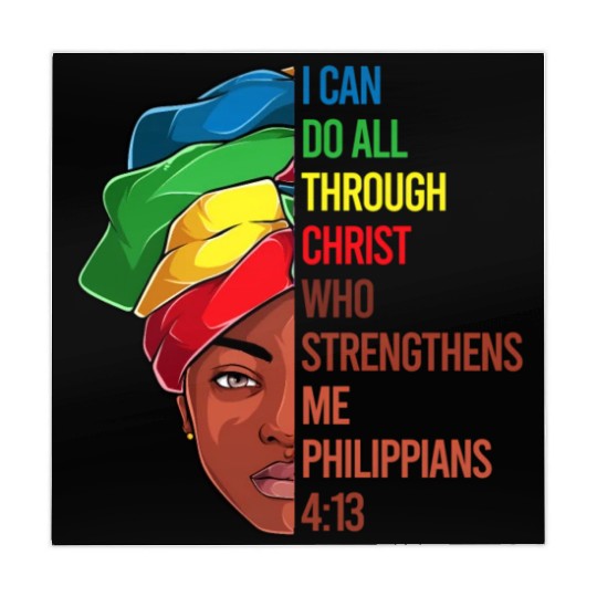 African American Jesus Christian Black Mahjong Mats