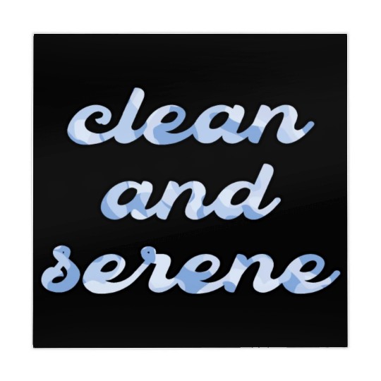 Clean and Serene blue camo Mahjong Mats