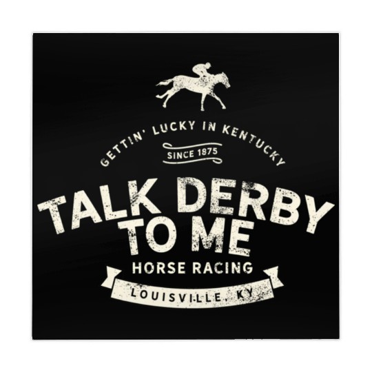 Derby Day And Talk Derby To Me Kentucky Horse Mahjong Mats
