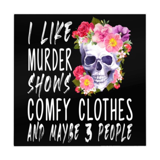 I Like Murder Shows Comfy And Maybe 3 People Mahjong Mats