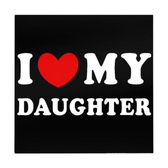 I Love My Daughter, I Heart My Daughter Mahjong Mats