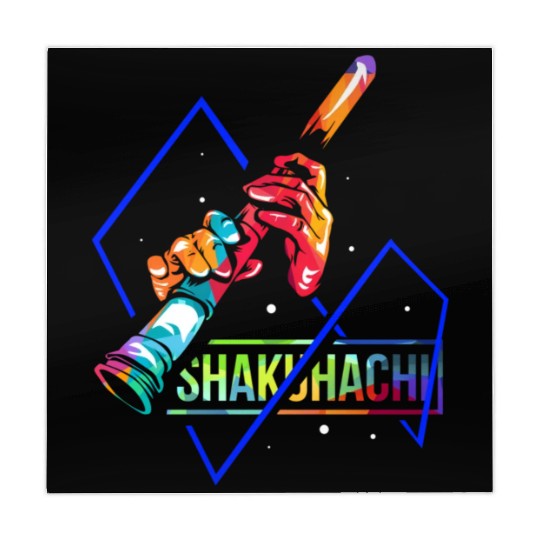 Colorful Shakuhachi Japanese Bamboo Flute Mahjong Mats