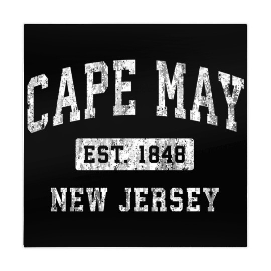 Cape May New Jersey Nj Established Sports Mahjong Mats