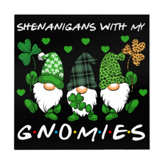 Shenanigans With My Gnomies St Patrick'S Day Mahjong Mats