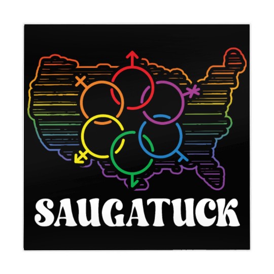 Saugatuck Pride Month Pride Flag LGBT Community LG Mahjong Mats