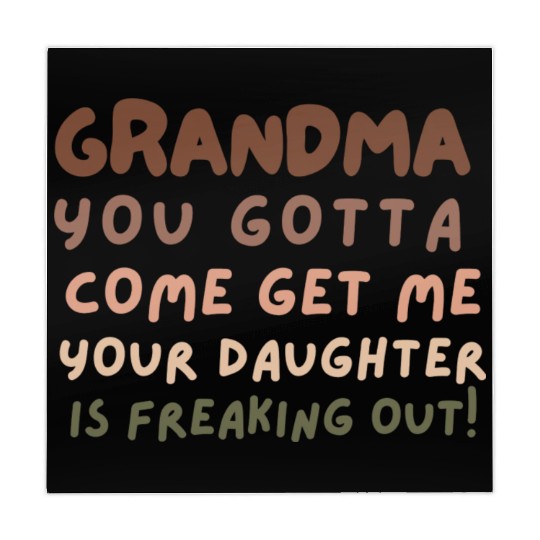 Grandma please come your daughter is freaking out Mahjong Mats