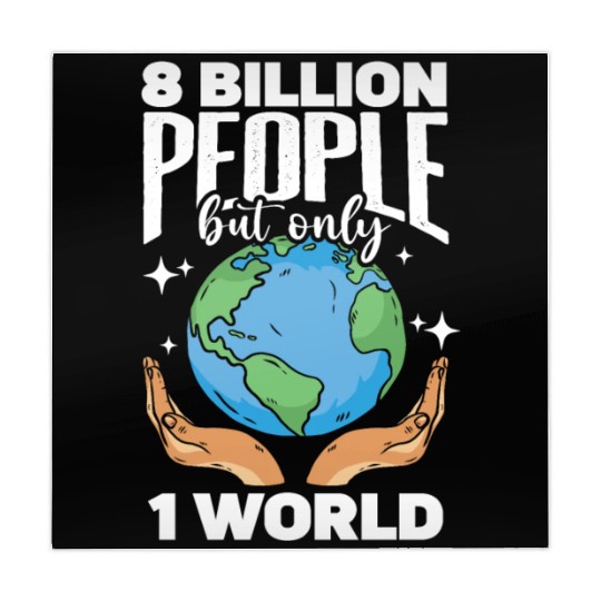 8 Billion People But Only 1 World Earth Diversity Mahjong Mats