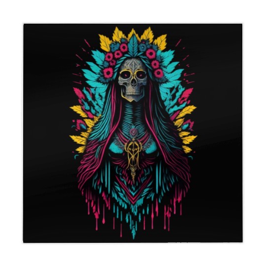 Santa Muerte de Guadalupe Mahjong Mats