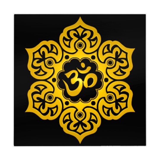 Yellow Lotus Yoga Om Mahjong Mats