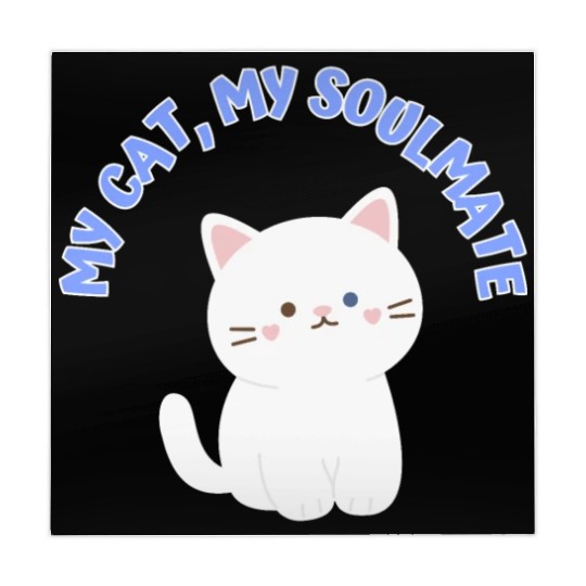 My Cat, My Soulmate, Cute Mahjong Mats