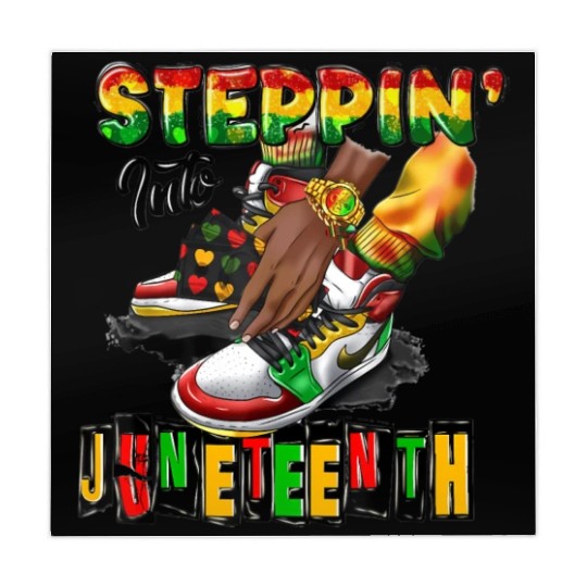 Youth Shoes Step' Into Juneteenth Like My Mahjong Mats