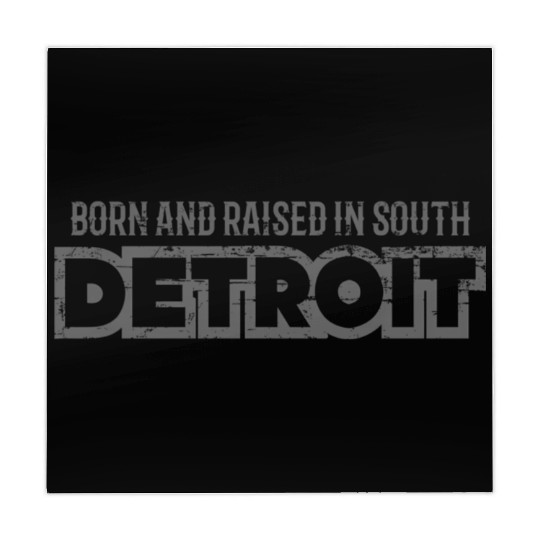 Born And Raised In South Detroit Mahjong Mats