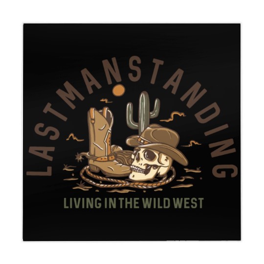 Last Man Standing Living In The Wild West Mahjong Mats