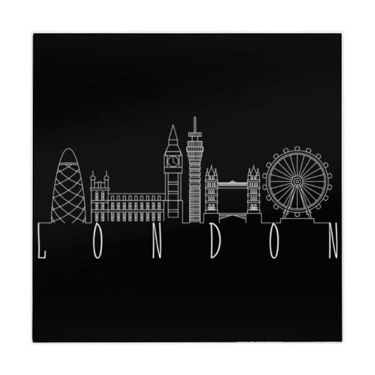 London Landmar England Uk United Kingdom Travel Mahjong Mats