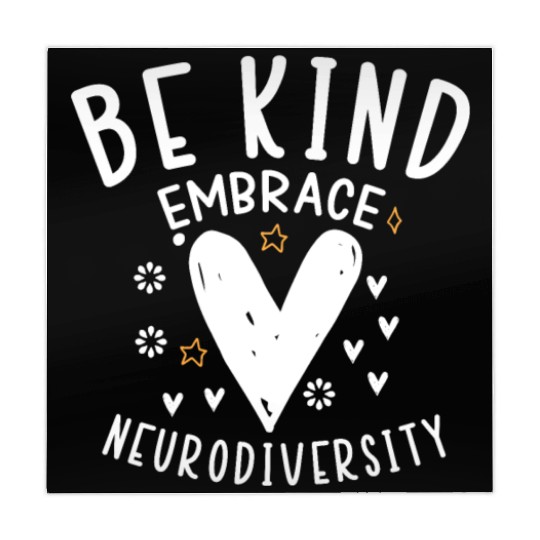 be kind embrace neurodiversity Mahjong Mats