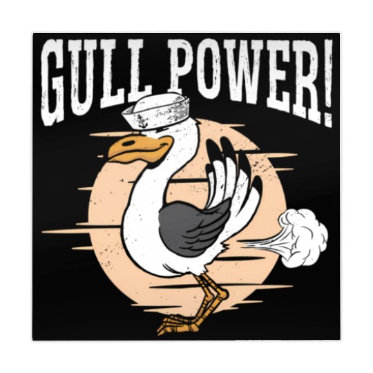 Gull Power Whirer Bird Seabird Seagull Mahjong Mats