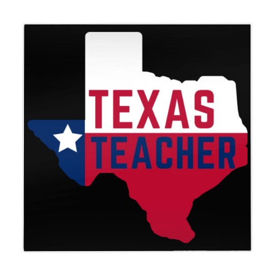 Texas Teacher Life Flag Style Mahjong Mats