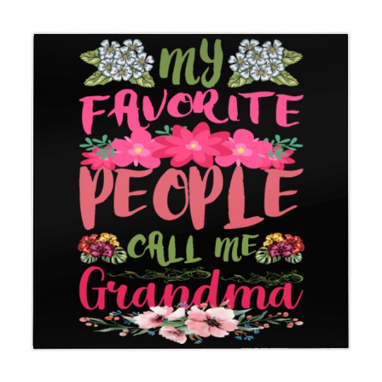 My Favorite People Call Me Grandma Mahjong Mats