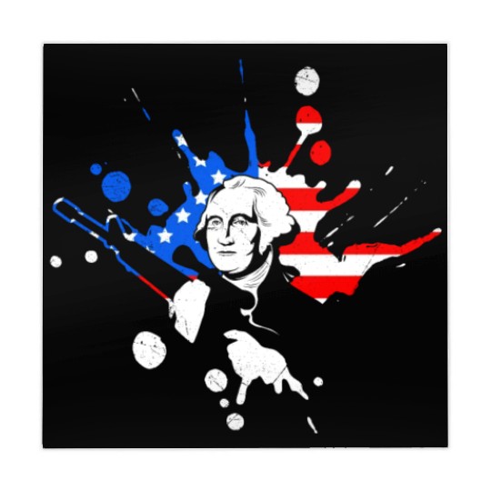 Merica George Washington Independence Day Mahjong Mats
