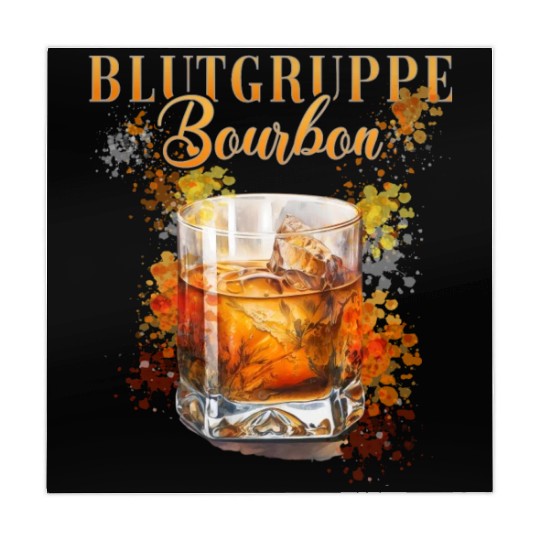 Blutgruppe Bourbon Cocktail for Bartender Mahjong Mats