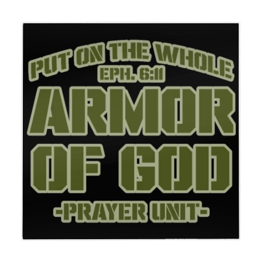 Put On The Whole Armor Of God Prayer warrior Mahjong Mats