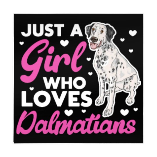 Just A Girl Who Loves Dalmatians Mahjong Mats