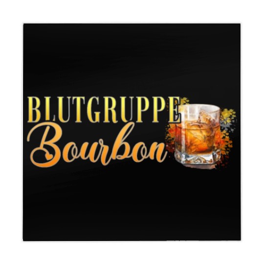 Blutgruppe Bourbon Cocktail Bartender Mahjong Mats