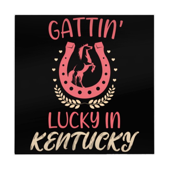 Gattinâ€™ Lucky In Kentucky Horse Racing Derby Mahjong Mats