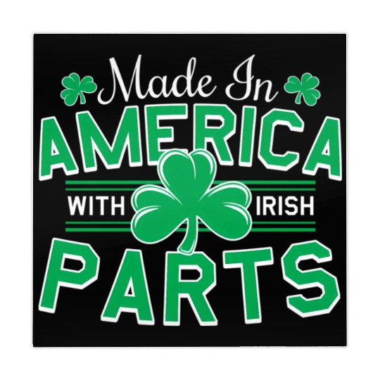Made In America With Irish Parts Mahjong Mats