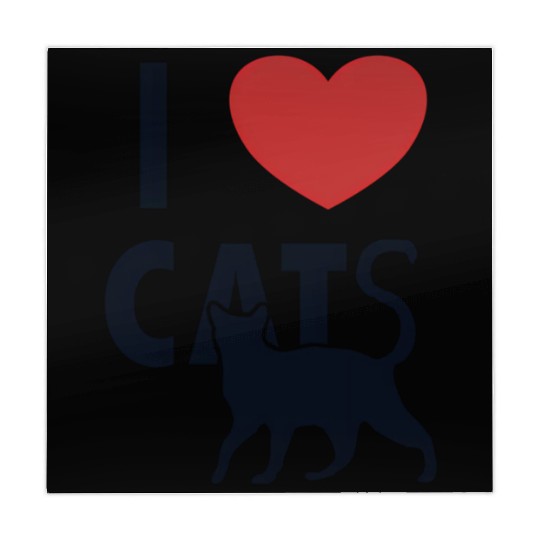 I Love Cats House Cat Kitten Cat Mahjong Mats