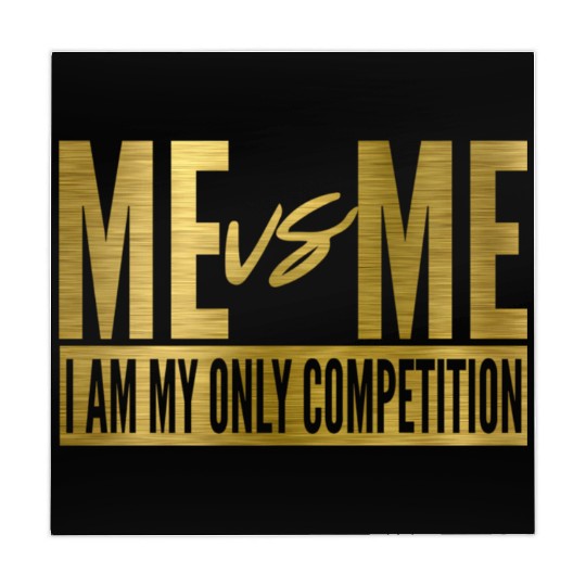 Me Vs Me I Am My Own Competition Motivational Mahjong Mats