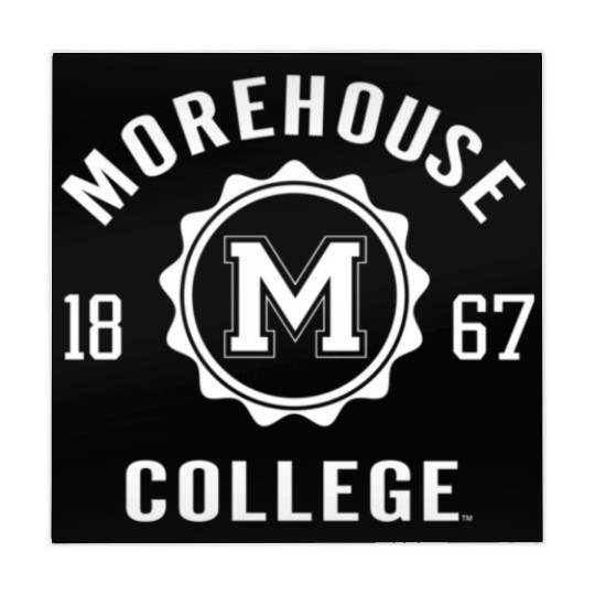 Morehouse Maroon Tigers Stamp Logo Officially Lice Mahjong Mats