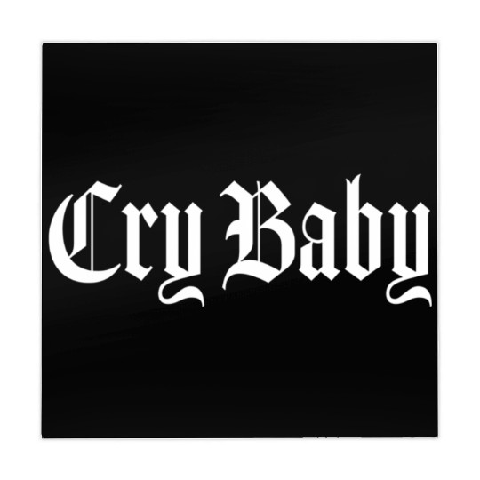 Cry Baby Old English Mahjong Mats