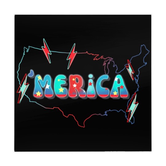 Merica Happy 4Th Of July Independence American Day Mahjong Mats