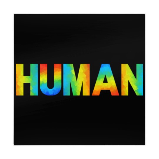 HUMAN LGBT Flag Gay Pride Month, Transgender Mahjong Mats