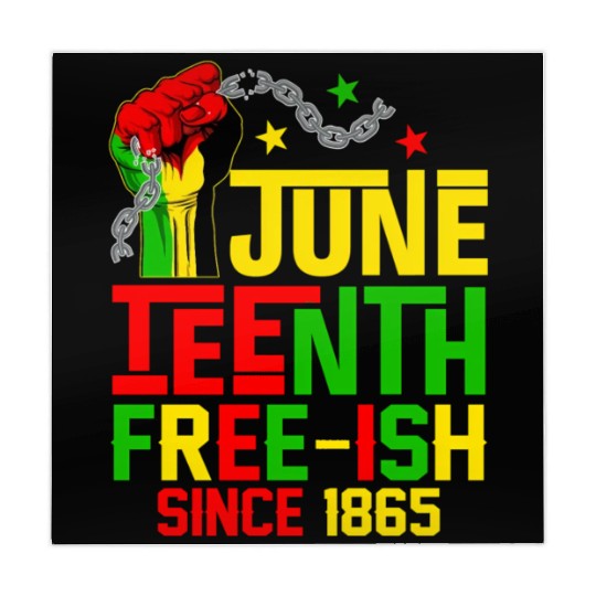 Juneteenth Free-Ish Since 1865 Celebrate Black Fre Mahjong Mats