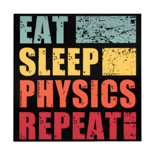 Eat Sleep Physics Repeat Mahjong Mats